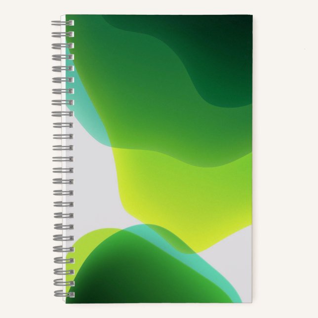 Cuaderno espiral de 8,5" x 8,5" (Anverso)