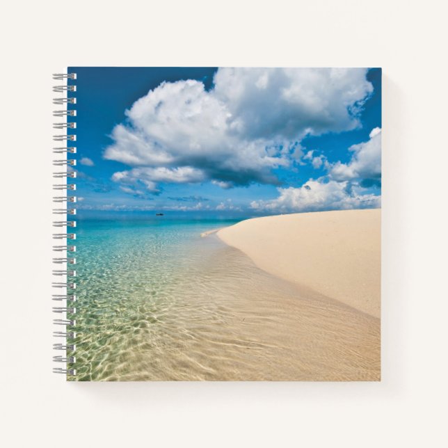 Cuaderno espiral de 8,5" x 8,5" (Anverso)