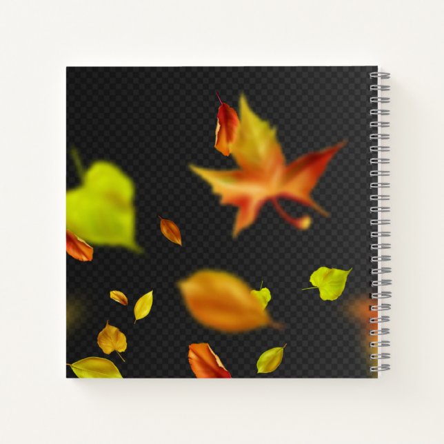 Cuaderno espiral de 8,5" x 8,5" (Reverso)