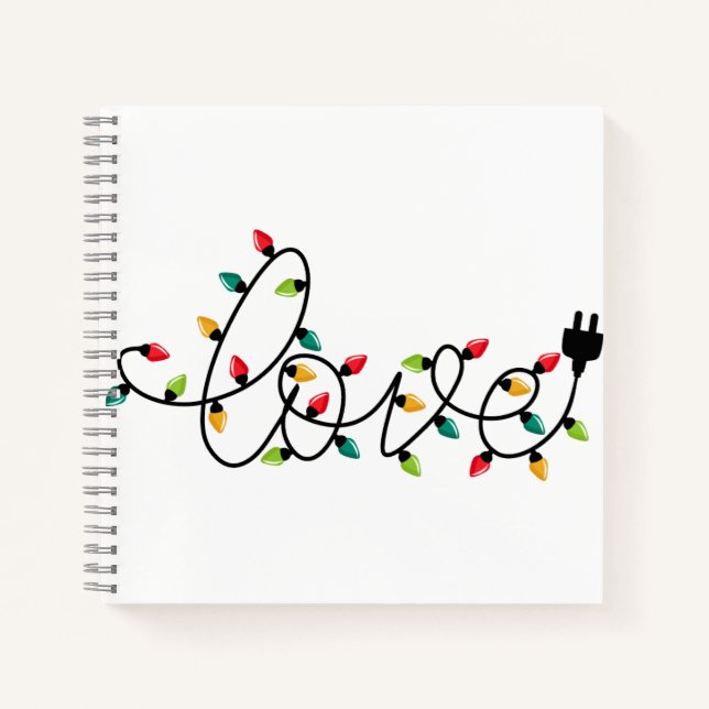 Cuaderno espiral de 8,5" x 8,5" (Anverso)