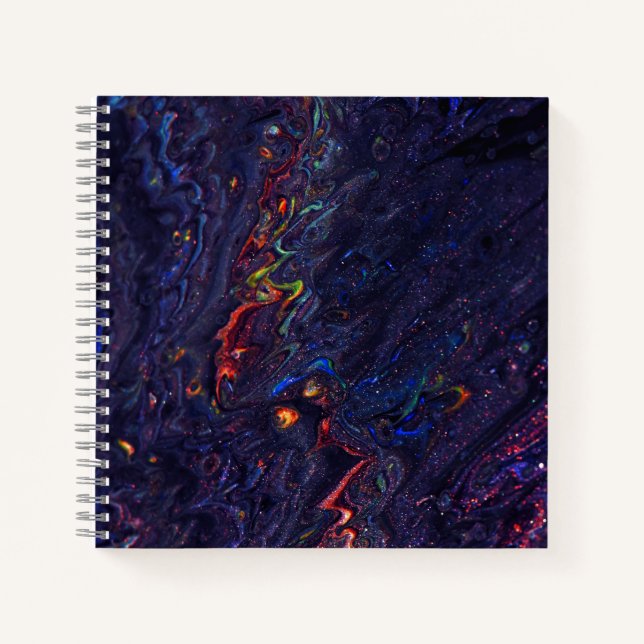 Cuaderno espiral de 8,5" x 8,5" (Anverso)
