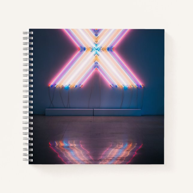 Cuaderno espiral de 8,5" x 8,5" (Anverso)