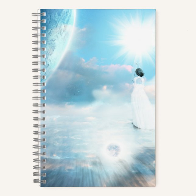 Cuaderno espiral de 8,5" x 8,5" (Anverso)