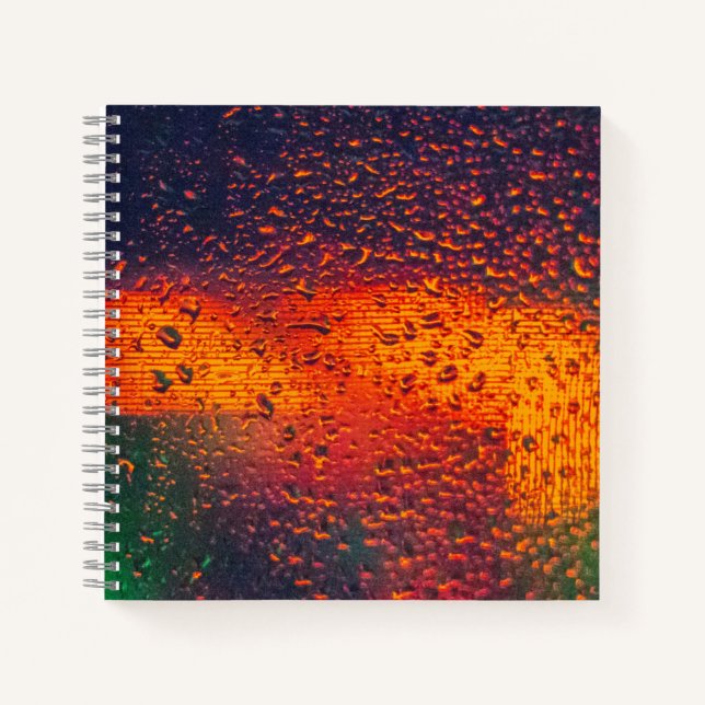 Cuaderno espiral de 8,5" x 8,5" (Anverso)
