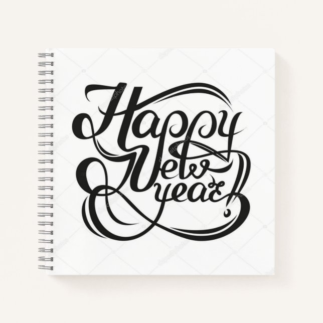 Cuaderno espiral de 8.5" x 8.5" (Anverso)