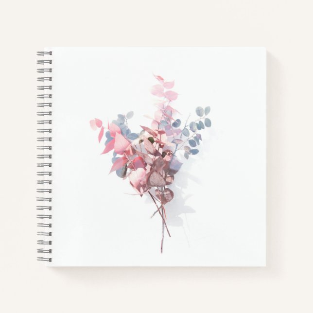 Cuaderno espiral de 8,5" x 8,5" (Anverso)