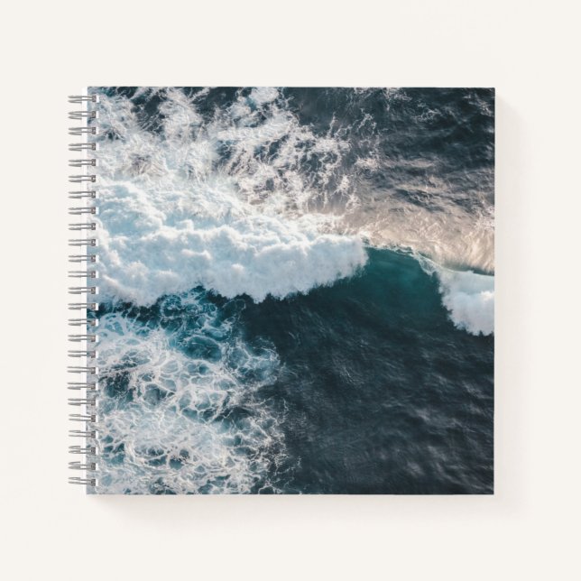 Cuaderno espiral de 8,5" x 8,5" (Anverso)