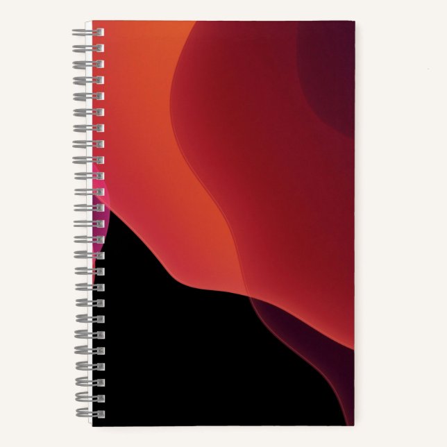 Cuaderno espiral de 8,5" x 8,5" (Anverso)