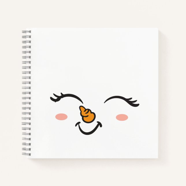 Cuaderno espiral de 8,5" x 8,5" (Anverso)