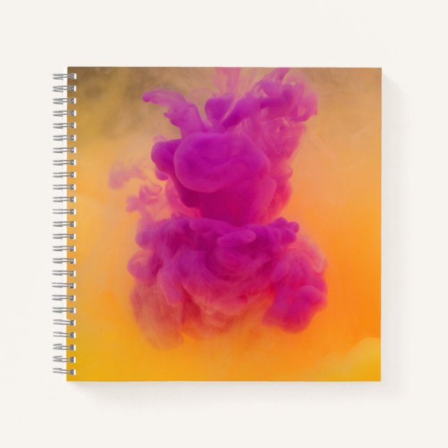 Cuaderno espiral de 8,5" x 8,5" (Anverso)