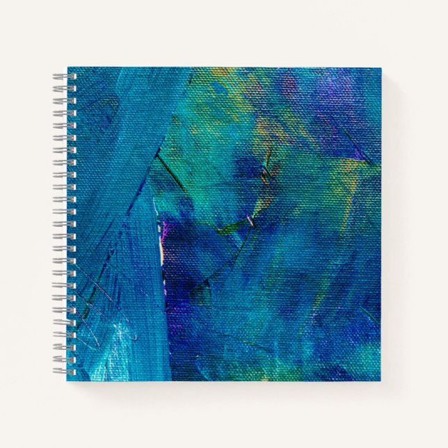 Cuaderno espiral de 8,5" x 8,5" (Anverso)