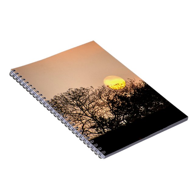 Cuaderno espiral de Angkor Wat al amanecer (Lado Derecho)