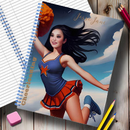 Cuaderno Espiral de animadores de todos los Chicas estadoun