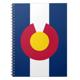 Cuaderno Espiral de Bandera Colorado