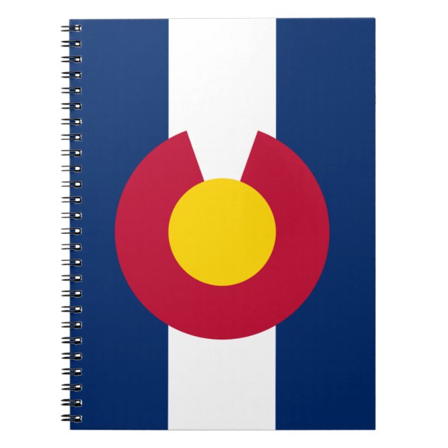 Cuaderno Espiral de Bandera Colorado (Frente)