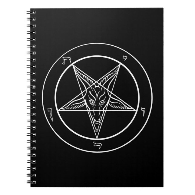 Cuaderno espiral de Baphomet (Frente)