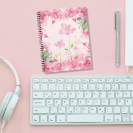 Cuaderno Espiral de Bouquet de primavera