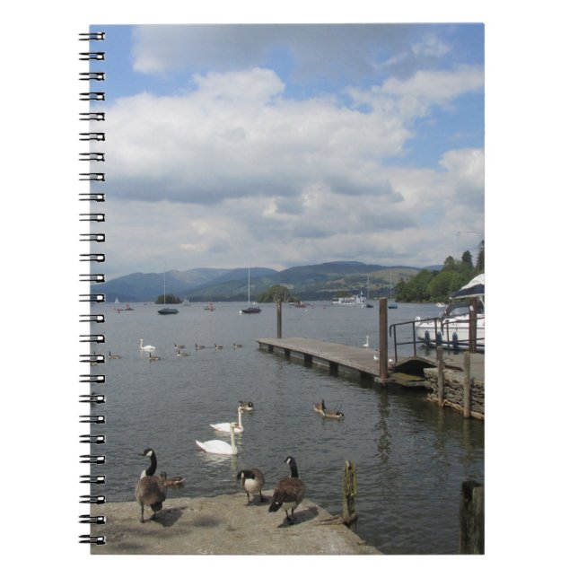 Cuaderno espiral de Bowness-on-Windermere (Frente)