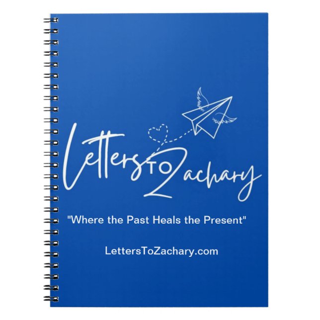 Cuaderno espiral de Cartas a Zachary para escribir (Frente)