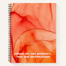 Cuaderno espiral de cita personalizada