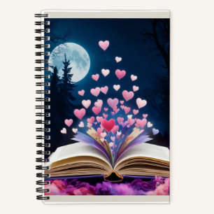Cuaderno espiral de cuento caprichoso - Estético 