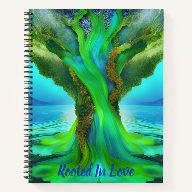 Cuaderno espiral de diario cristiano (Anverso)