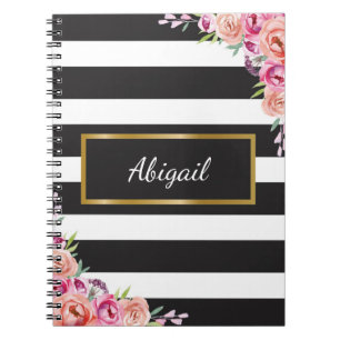 Cuaderno Espiral de diario de personalizable enlazada con p