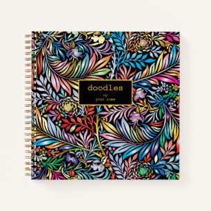 Cuaderno Espiral de dibujos animados con dibujos a