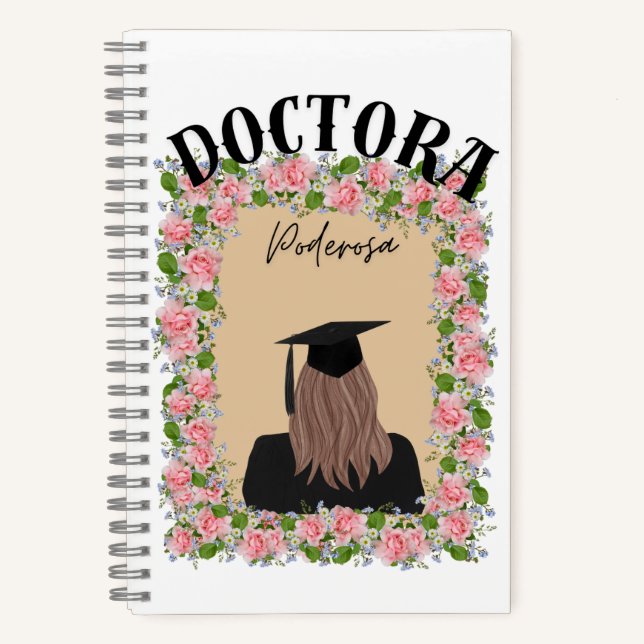Cuaderno Espiral de Doctora Poderosa (Anverso)