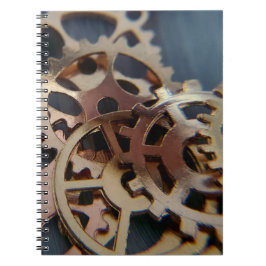 Cuaderno Espiral de engranajes