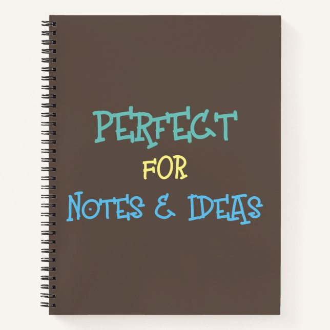 Cuaderno Espiral de estilo (Anverso)