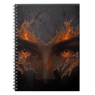 Cuaderno espiral de fantasía oscura Mystic Burning