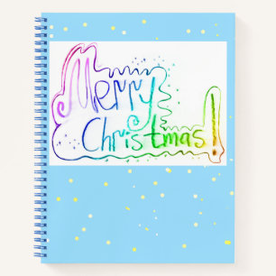 Cuaderno espiral de felicitaciones de letra de Fel