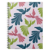 Cuaderno espiral de Firebirds Modernos de mediados