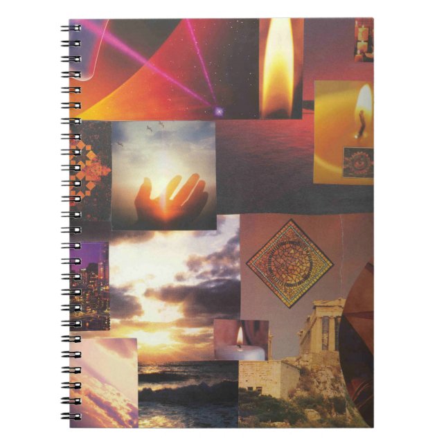 Cuaderno Espiral de imágenes místicas (Frente)