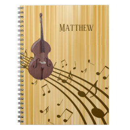 Cuaderno Espiral de instrumentos de cadena de doble base (m