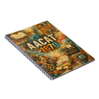 Cuaderno espiral de investigación de archivos AACA