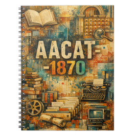 Cuaderno espiral de investigación de archivos AACA