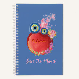 Cuaderno espiral de la colección salva el planeta