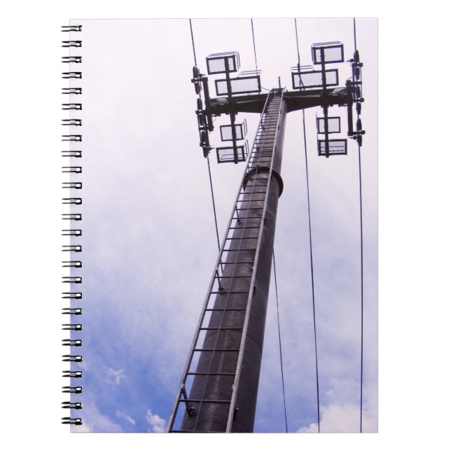 Cuaderno espiral de la elevación de silla (Frente)