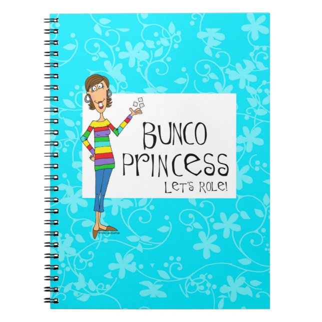 Cuaderno espiral de la princesa de Bunco (Frente)
