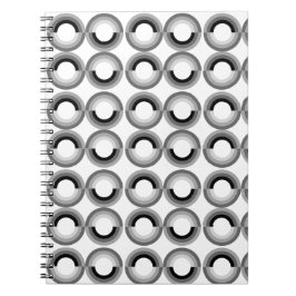 Cuaderno espiral de los arco iris del gótico