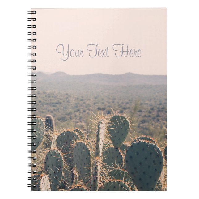 Cuaderno espiral de los cactus el | de Arizona (Frente)