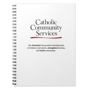 Cuaderno espiral de los servicios comunitarios