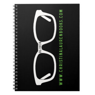Cuaderno espiral de los vidrios de Oliverio