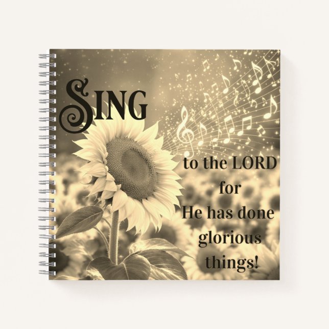Cuaderno espiral de lujo tapa dura (Anverso)