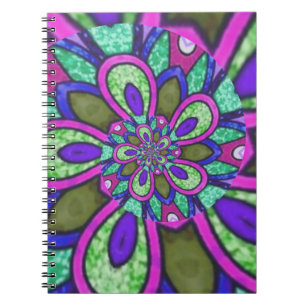 Cuaderno Espiral de Mandala