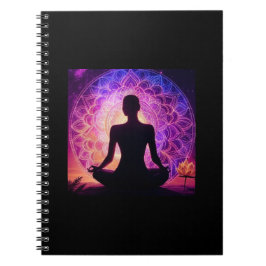 Cuaderno Espiral de Mandala meditativa