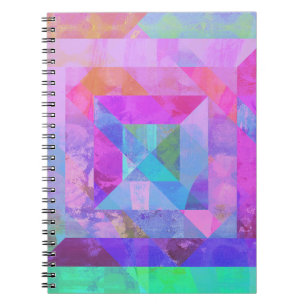 Cuaderno espiral de medios mixtos Hot Pink Dream #