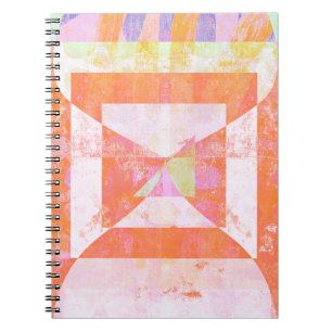 Cuaderno espiral de medios mixtos Orange Crush #1